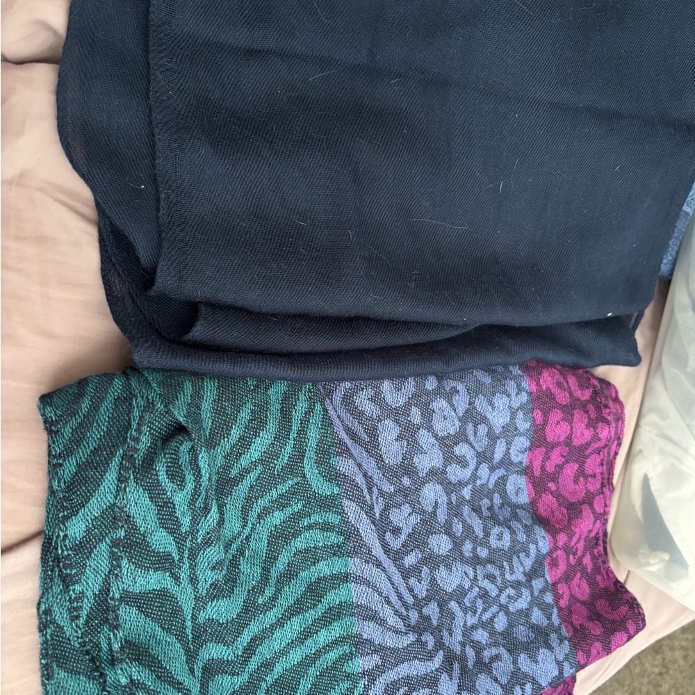 Colorful Animal Print Scarf
